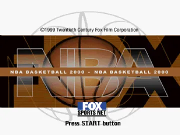 NBA Basketball 2000 (US) screen shot title